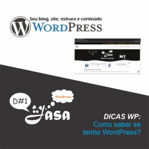 Capa Quadrada - Dicas Rápidas 1: Como saber se tenho WordPress?