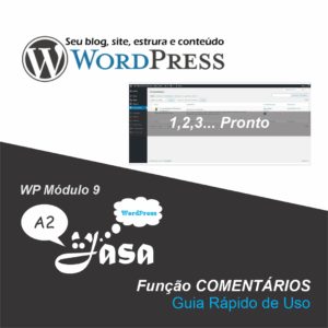 Capa redes sociais - WP função COMENTÁRIOS: Guia Rápido de Uso | Módulo 9 A2